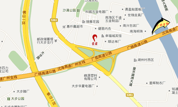 蒙霸公司地理位置