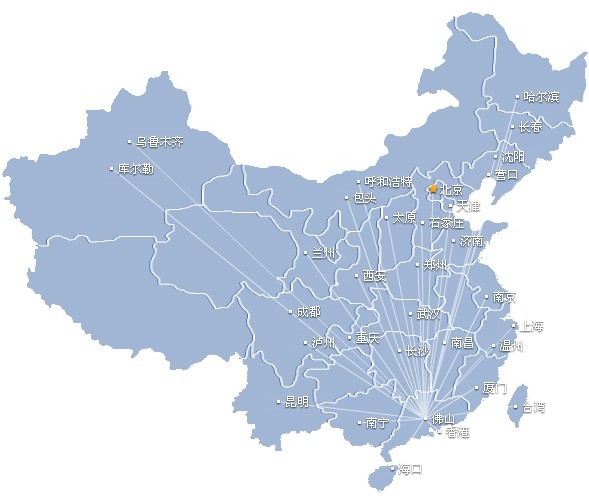 蒙霸销售网络